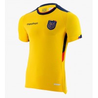 Koszulka piłkarska Ekwador Strój Domowy MŚ 2022 tanio Krótki Rękaw
